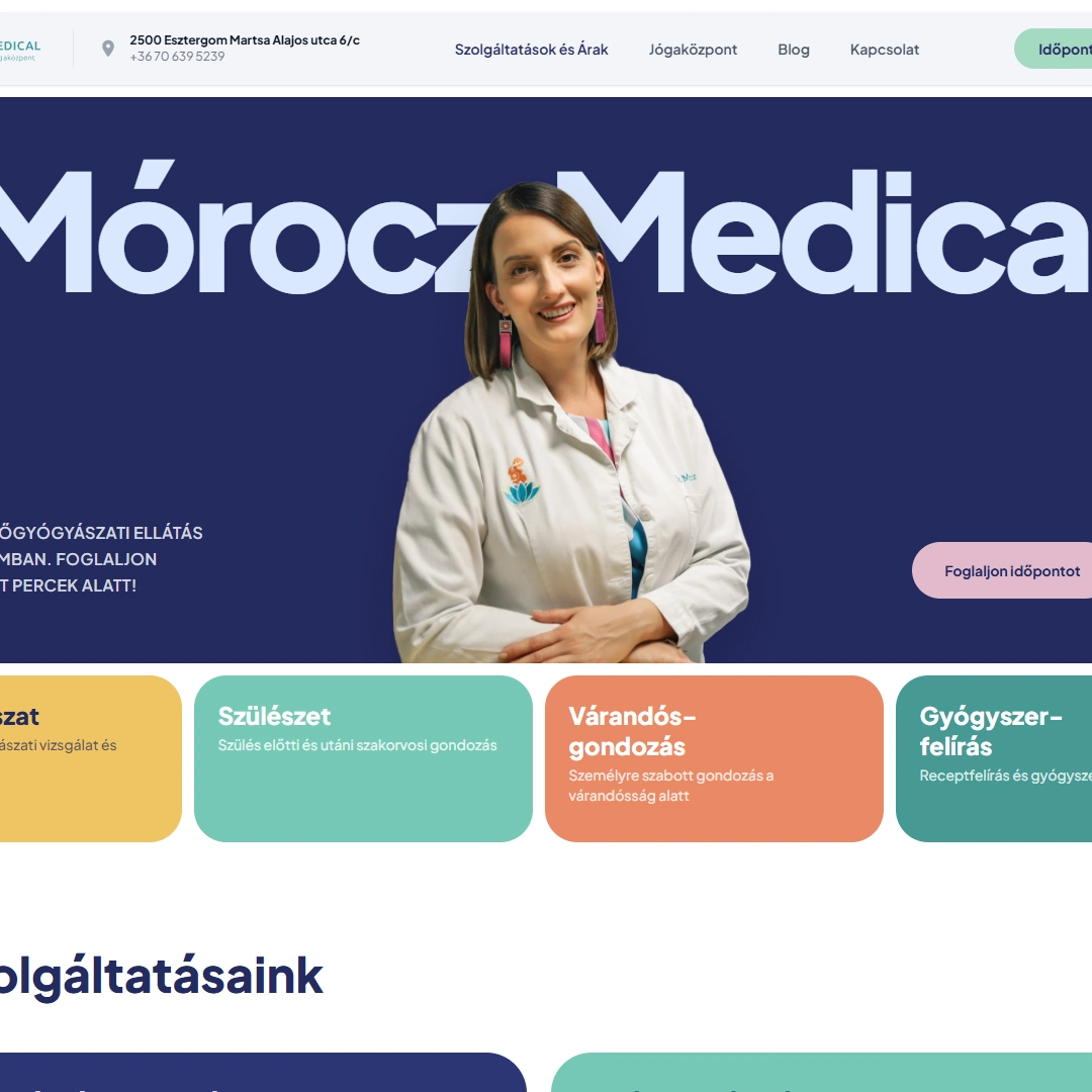 Mórocz Medical — képernyőkép 1