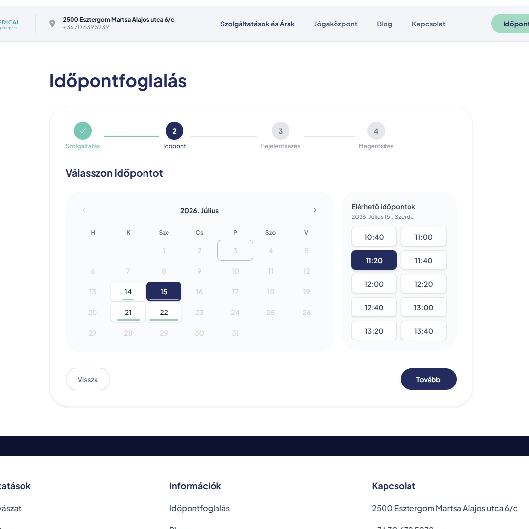 Mórocz Medical — képernyőkép 2